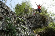 Monte Zucco (Direttissima / Sentiero Panoramico) da San Pellegrino Terme il 22 aprile 2016  - FOTOGALLERY